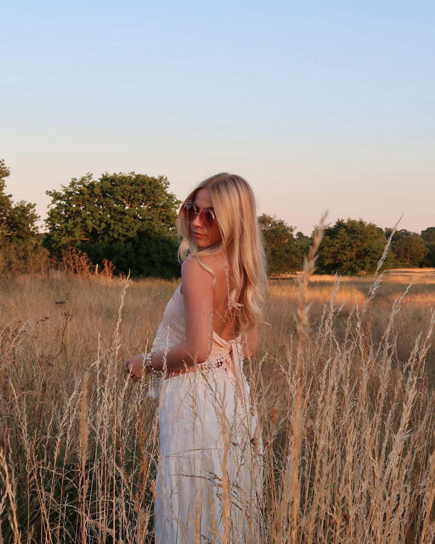 'West Coast' Up-cycled Halter Top