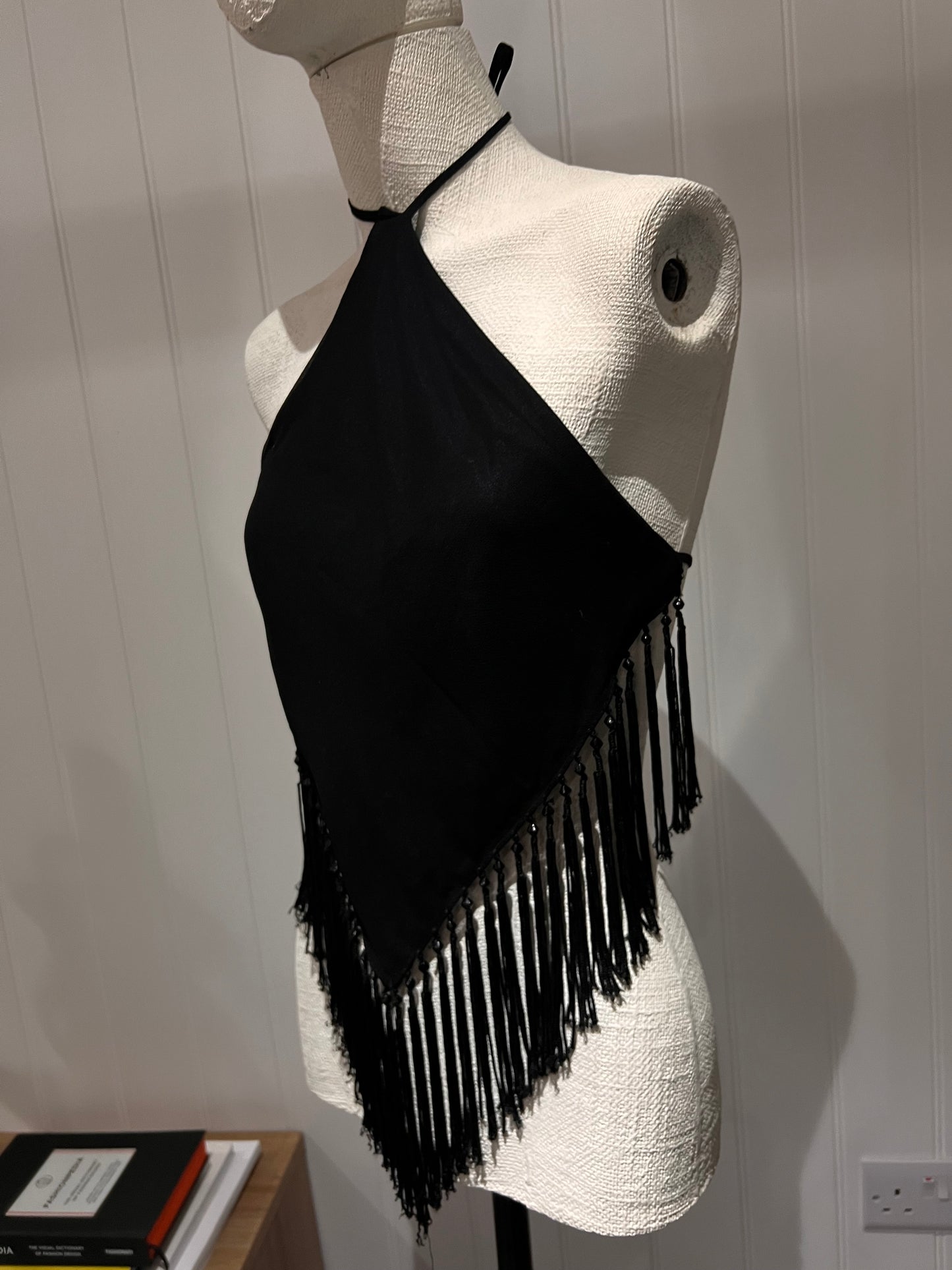‘Free Fallin’ Up-cycled Halter Top